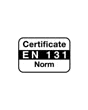 Certifikát EN 131